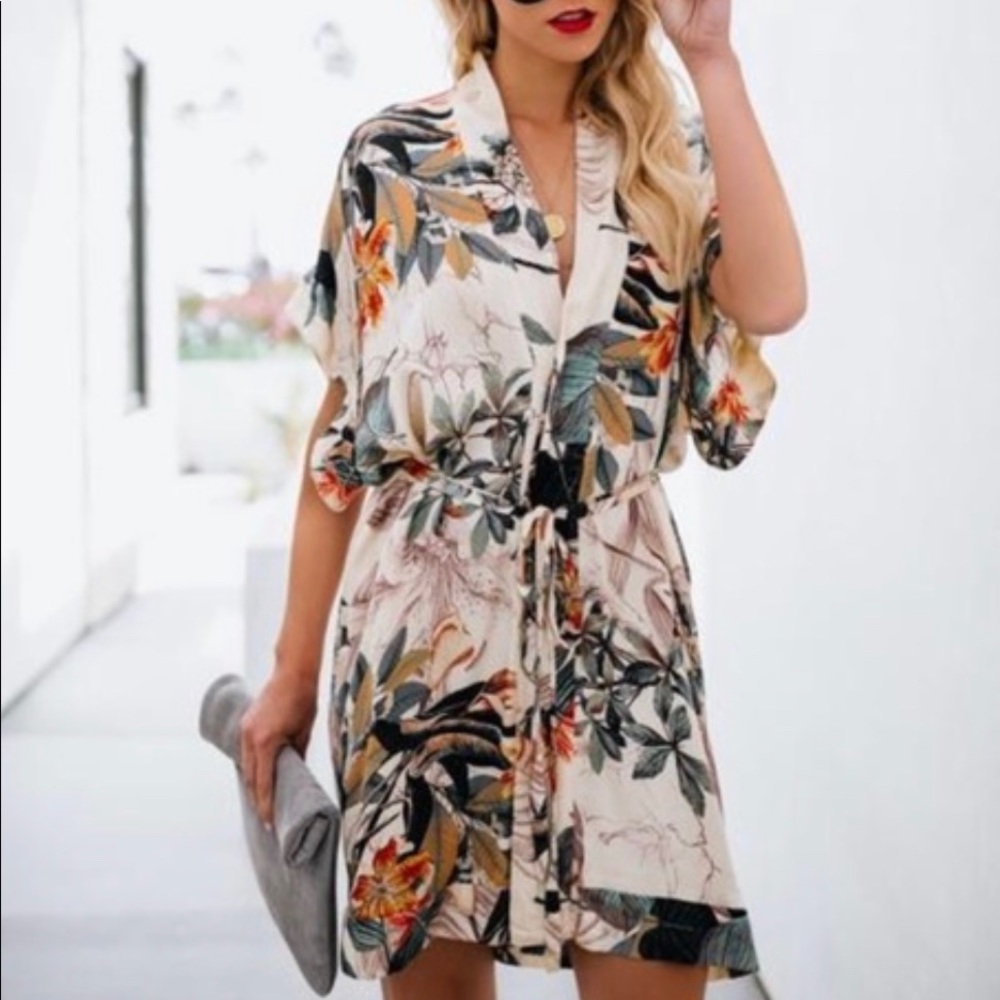 Vici Dolls Tiger Lily Kimono Dress